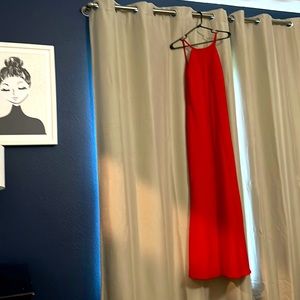 Red Calvin Klein dress size 10